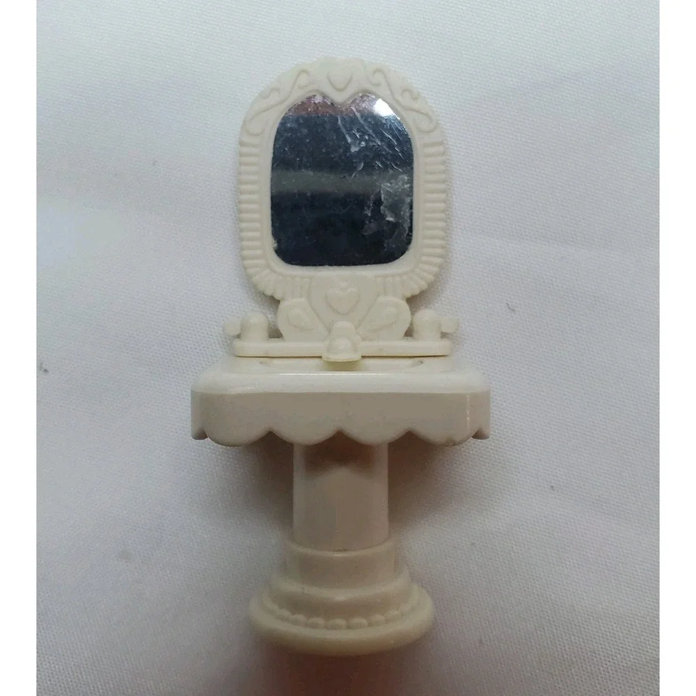 Vintage Precious Places Magic Village Doll Mansion Bathroom Sink Mirror
